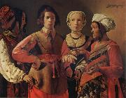 Georges de La Tour The Fortune Teller China oil painting reproduction